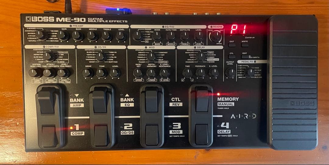 BOSS ME-90 ギターエフェクター　BT-DUAL 純正　ACアダプタ付き