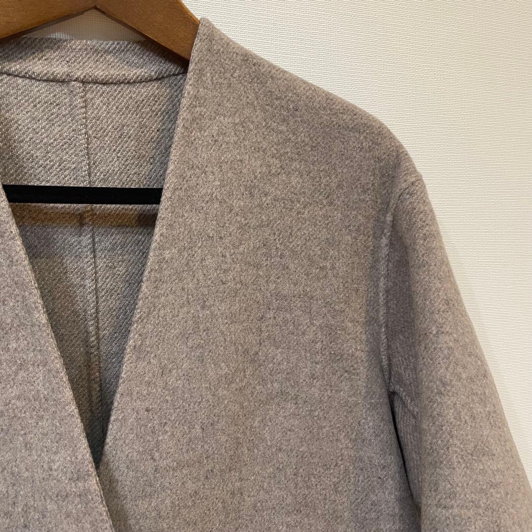 ノーカラーコート　羽織り　小さいサイズ 5号