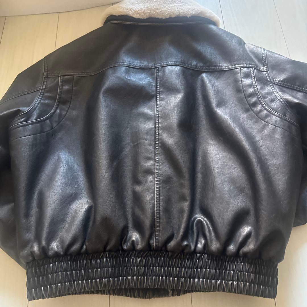 ジャケット・アウター SLY VINTAGE F/LEATHER S/BZ