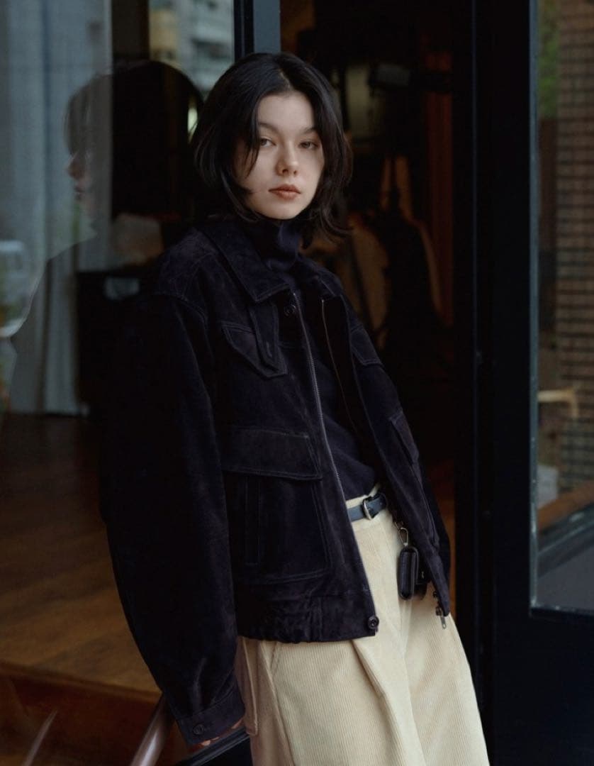 NOKCHA quilting liner real suède jacket