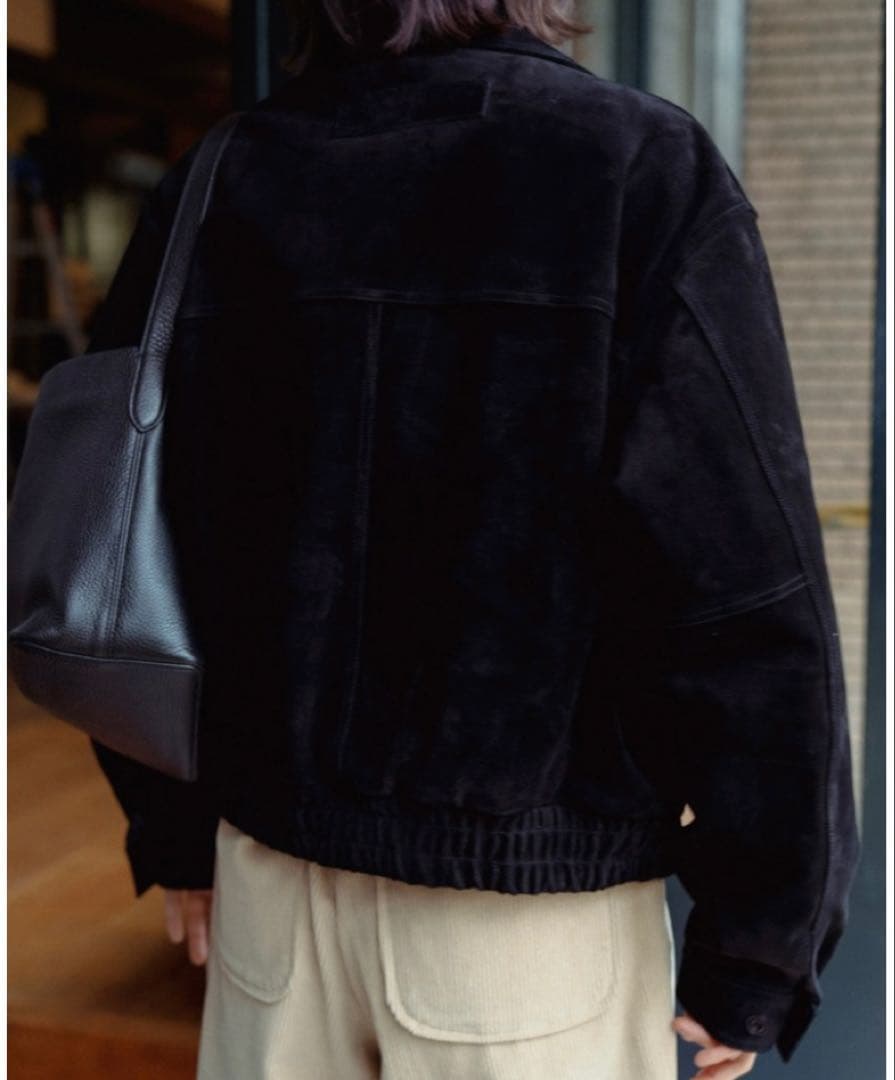 NOKCHA quilting liner real suède jacket