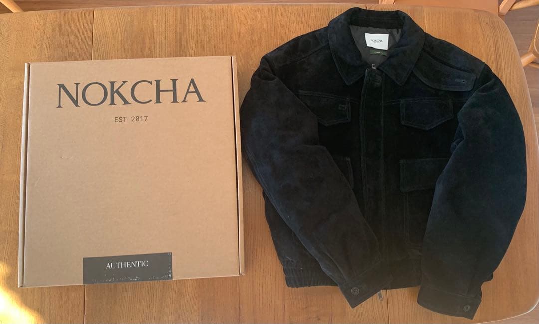 NOKCHA quilting liner real suède jacket