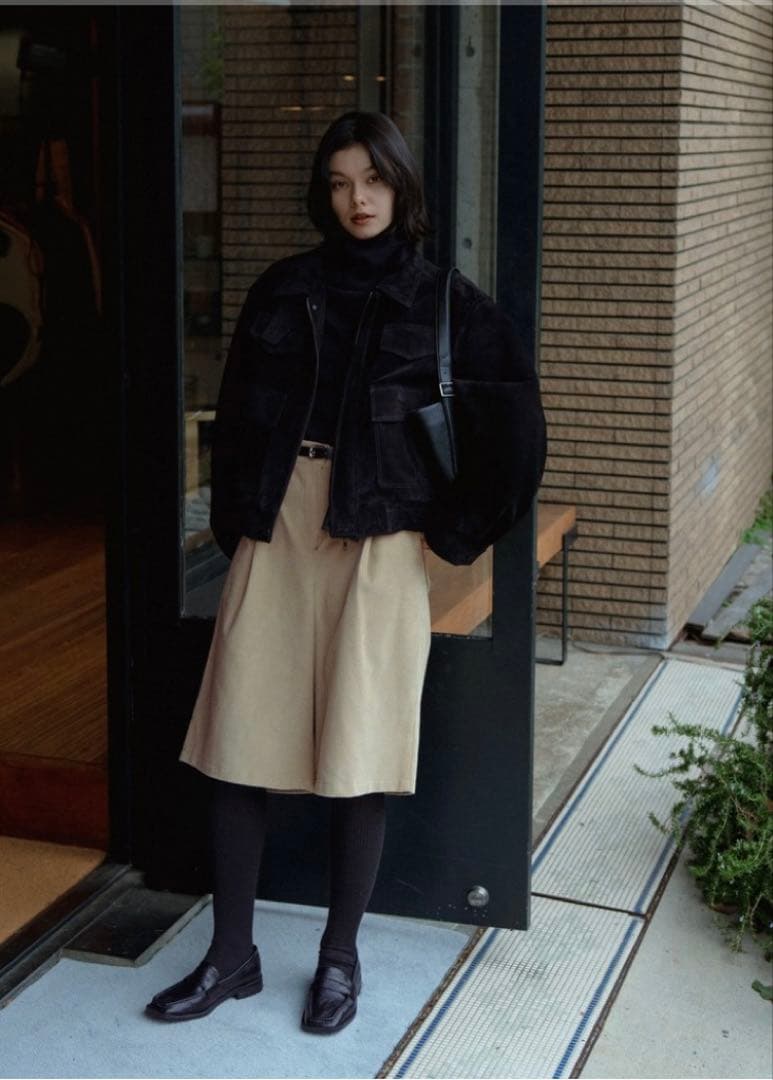 NOKCHA quilting liner real suède jacket