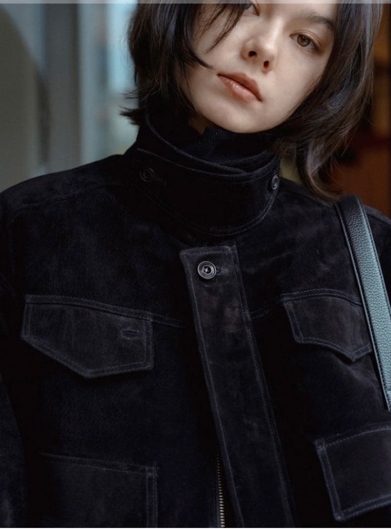 NOKCHA quilting liner real suède jacket