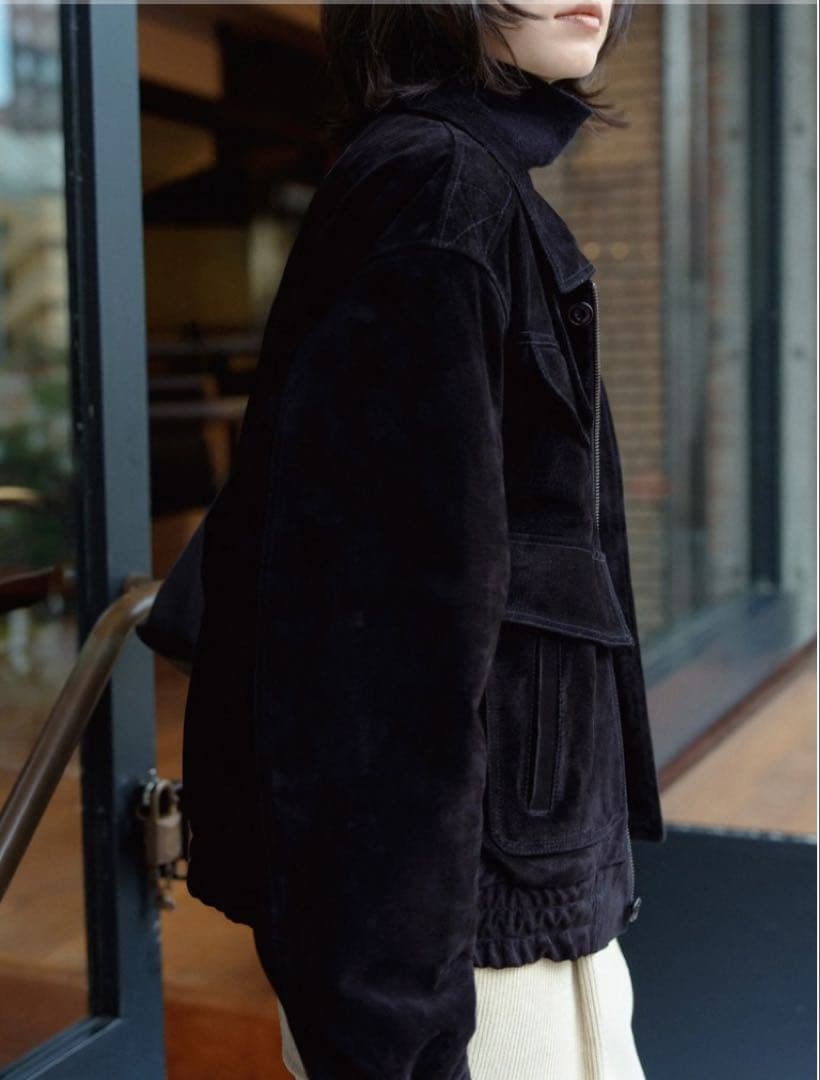 NOKCHA quilting liner real suède jacket