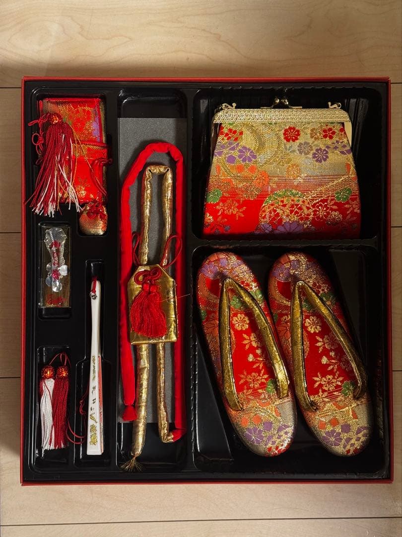 七五三 着物小物セット はこせこセット　7歳用