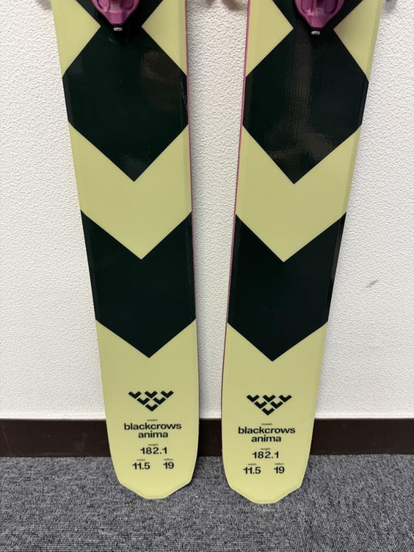 【らーはー】Blackcrows anima 182cm ATK FR15