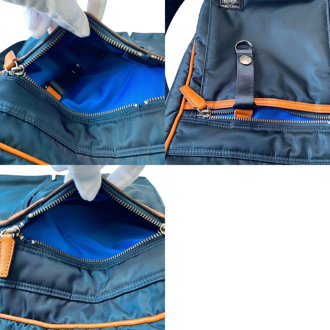 【極美品】PORTER ポーター 希少限定品 ナイロン 2層式 ショルダーバッグ
