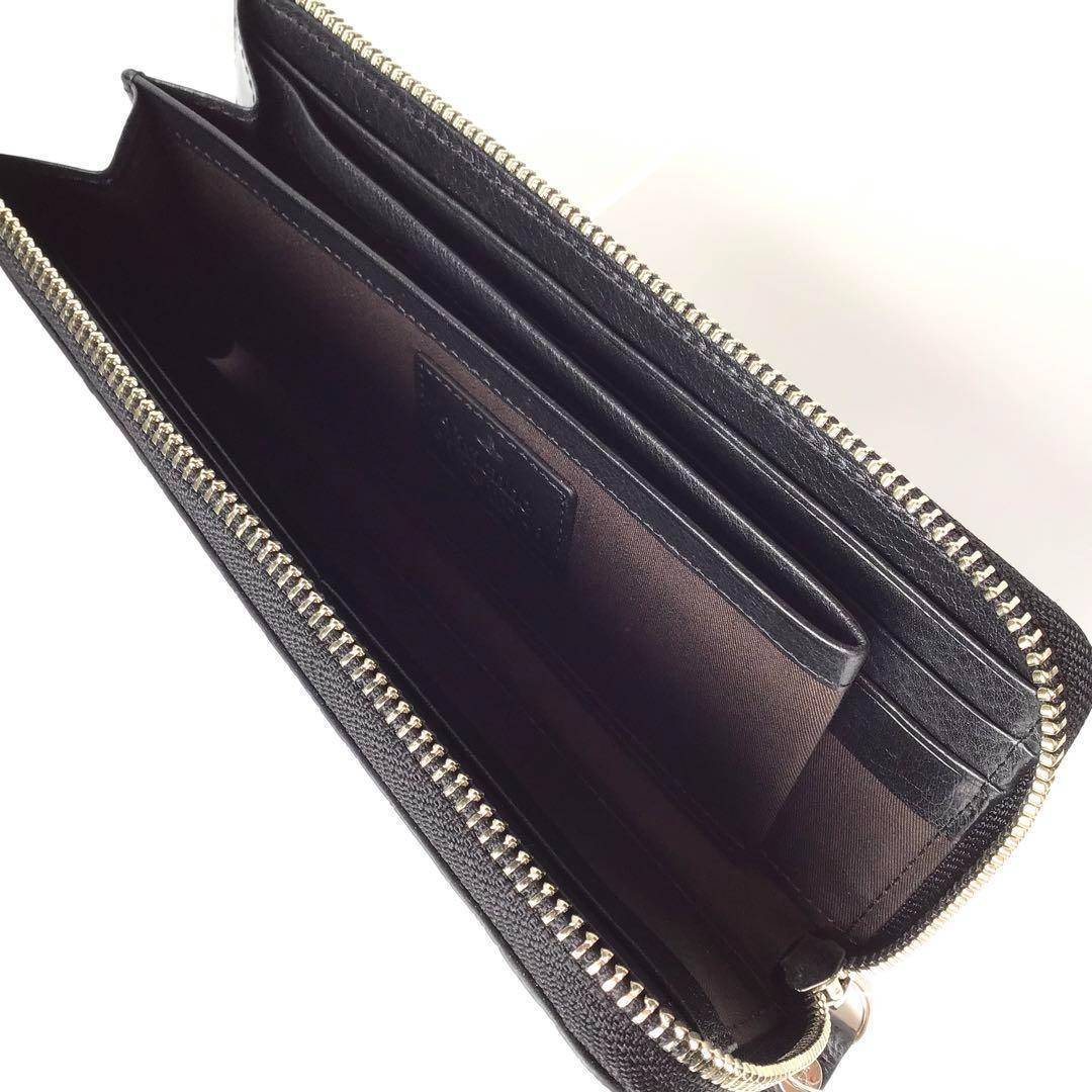 【新品】ヴィヴィアンウエストウッド✨タグ L字ファスナー長財布 財布 長財布 黒