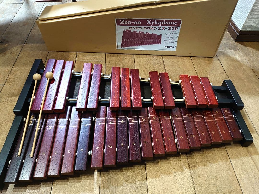 ゼンオン シロホン ZX-32P バチ付き