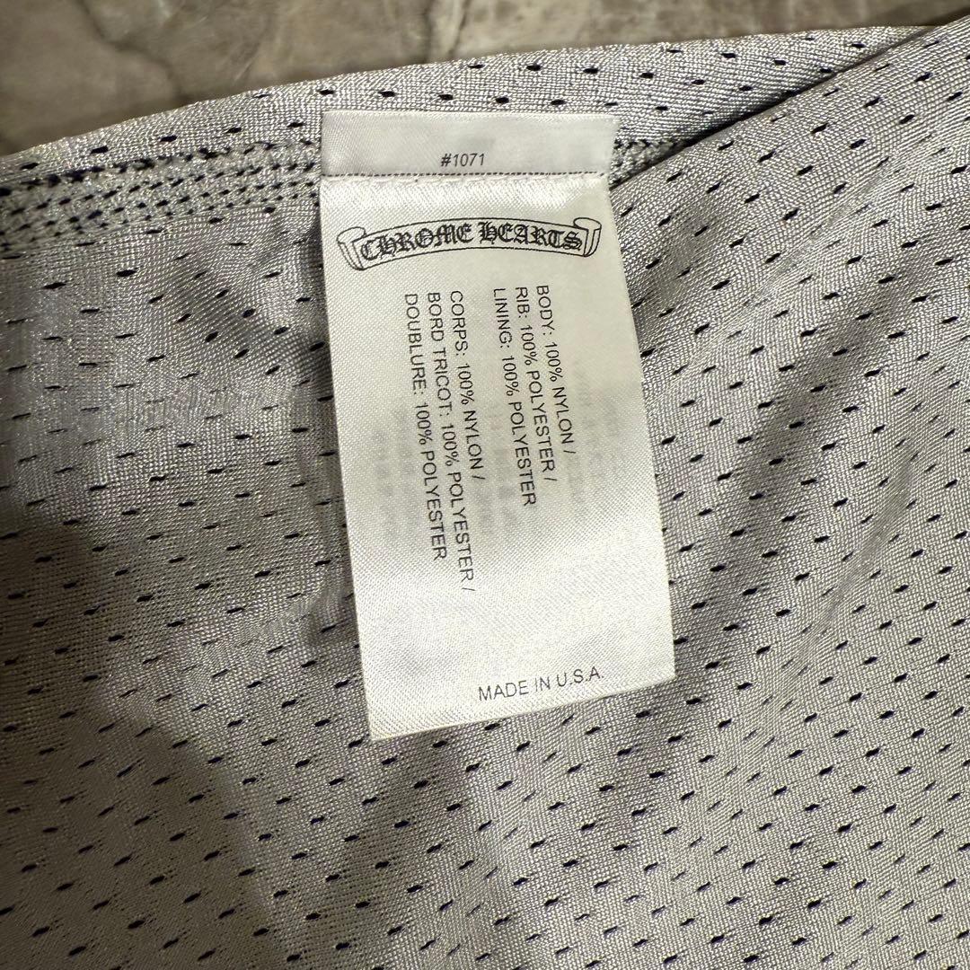 【新品】クロムハーツ リバーシブルメッシュタンクトップ ブラック×シルバー L