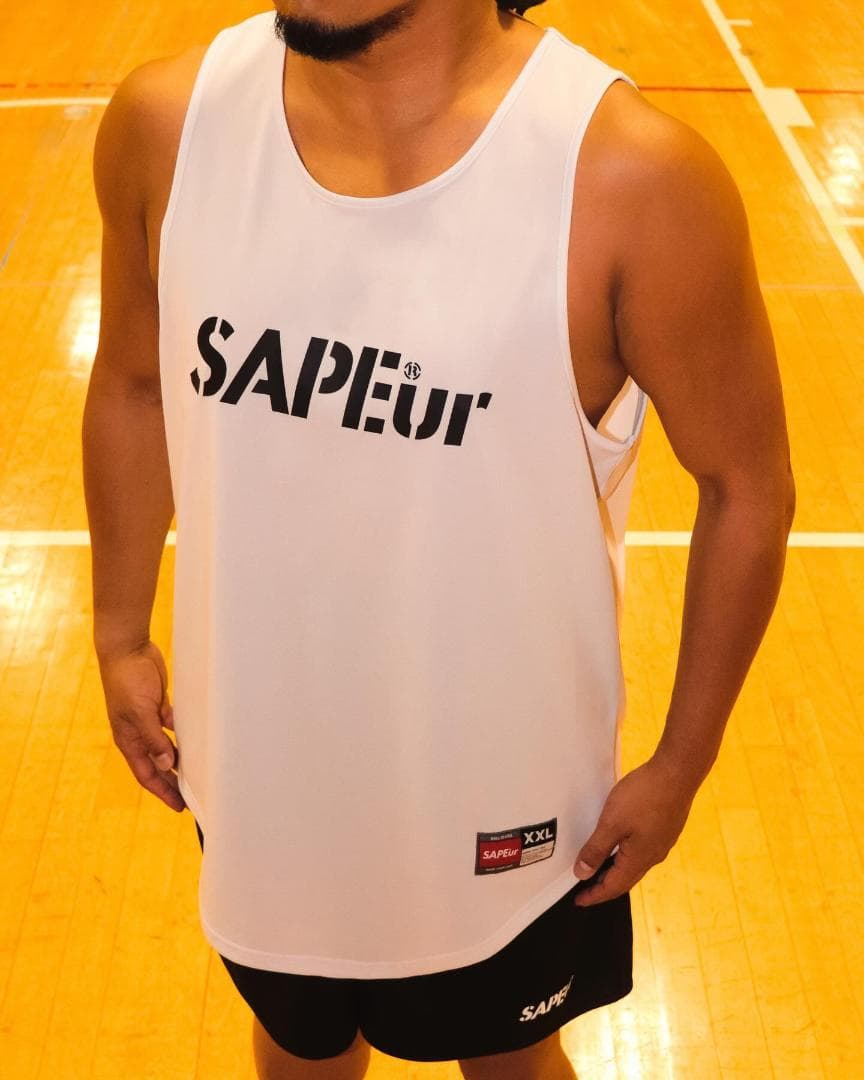 SAPEur サプール DRY BASIC TANK TOP WHITE L