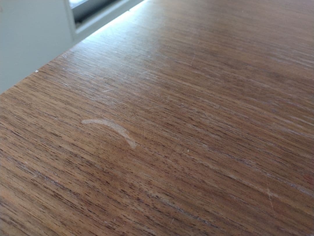 【訳あり格安】MUJI無印 リビングダイニングテーブルウォールナット材130cm