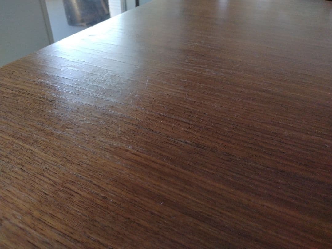 【訳あり格安】MUJI無印 リビングダイニングテーブルウォールナット材130cm