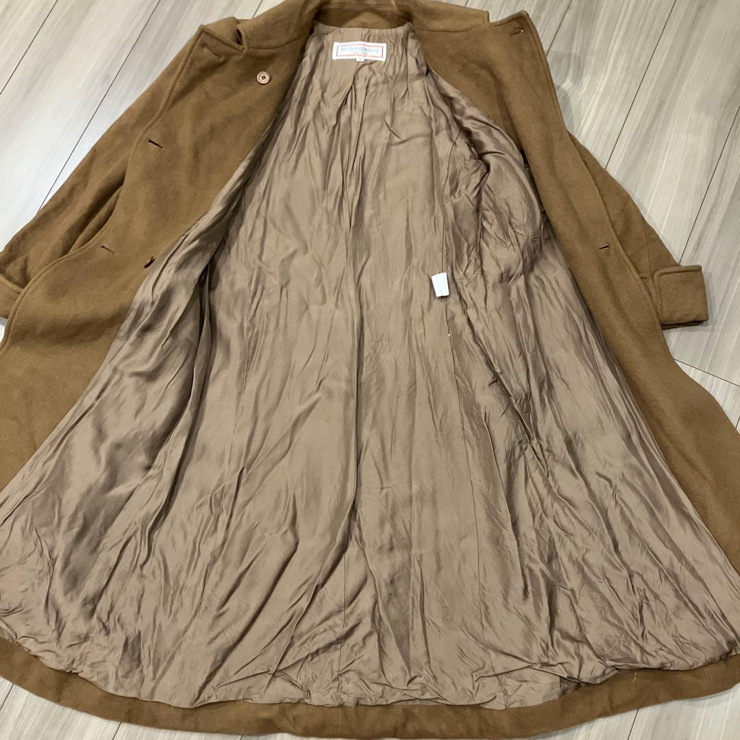 YVES SAINT LAURENT イヴサンローラン カシミヤ　ロングコート