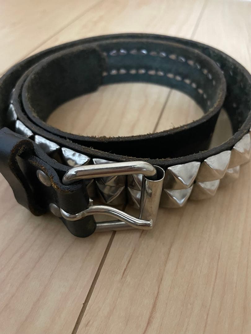 本物　スタッズベルト　弾丸　y2k グランジ