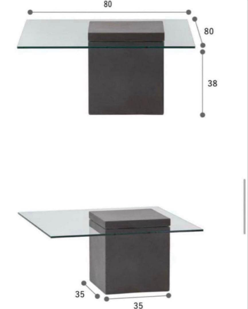 モーダエンカーサ　コーヒーテーブル　FLYING TABLE 送料込み