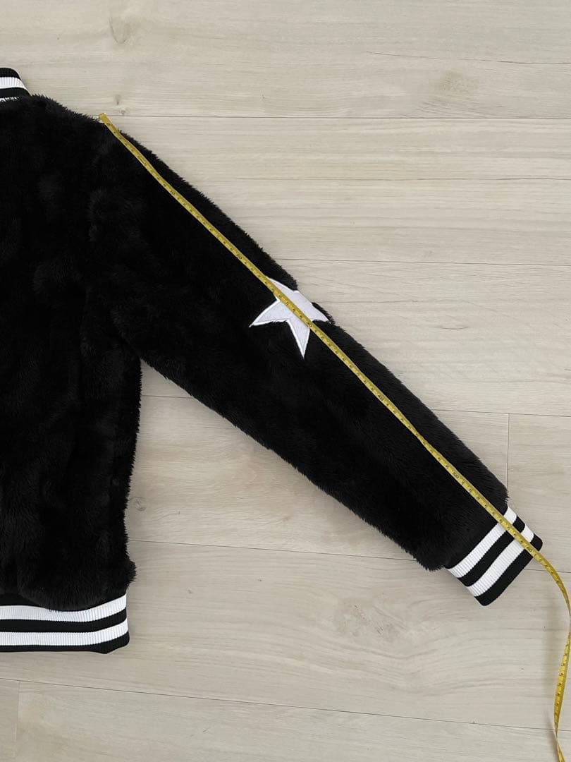 V12 ヴィトゥエルブ 星ワッペン付き　ファージャケット/ブルゾン サイズ1