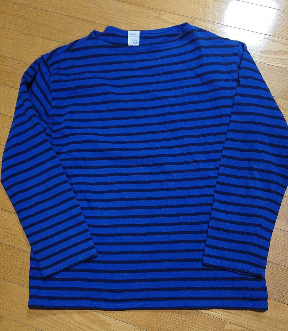 美品 旧ロゴ St James セントジェームス ボーダーカットソー ウエッソン