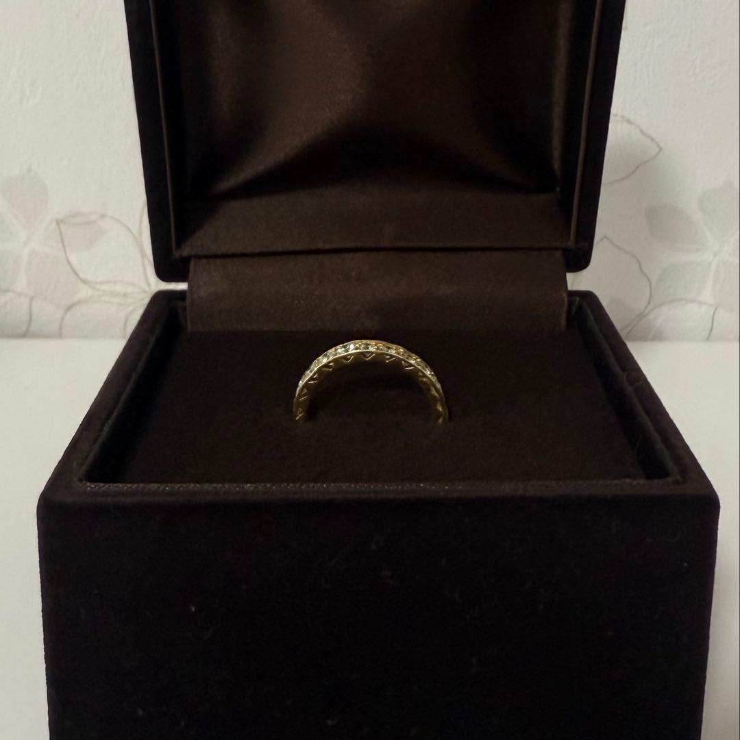 K18イエローゴールド ダイヤエタニティリング 1カラット