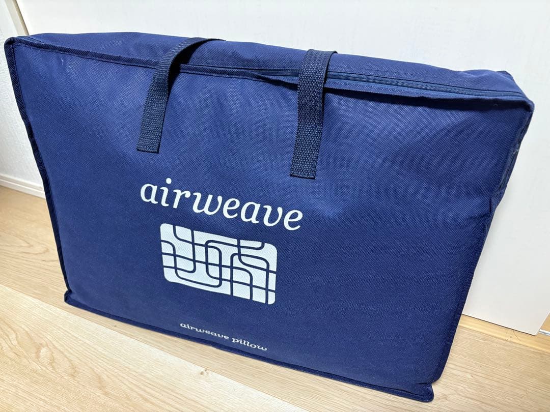 【オプティマス】airweave 低反発枕 ネイビー
