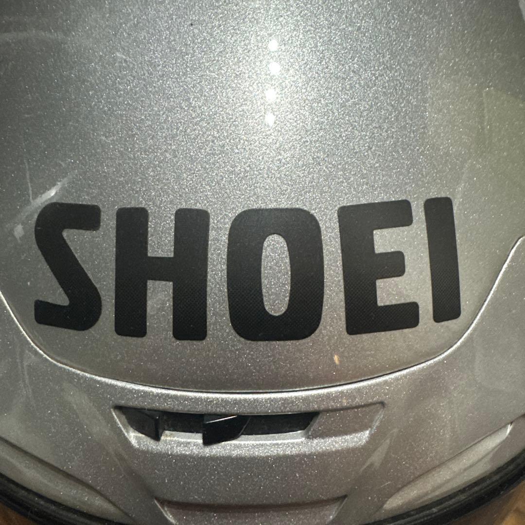 SHOEI ジェットヘルメット シルバー　JFORCE 希少　当時物