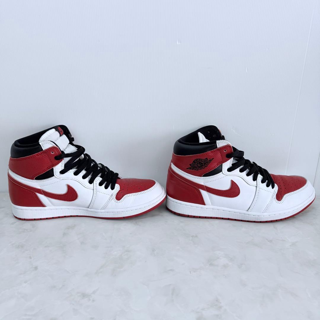NIKE Air Jordan 1 RETRO HIGH OGホワイトレッド