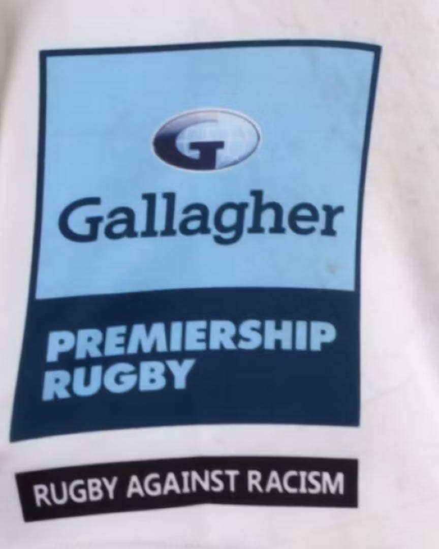 プレミアシップ ラグビー ポラード実使用 両面直筆サイン入りジャージ