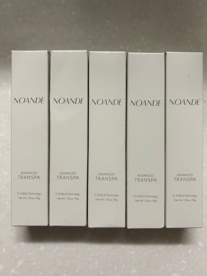 ５本セット　未使用　NOANDE 【ノアンデ　デオドラントクリーム】