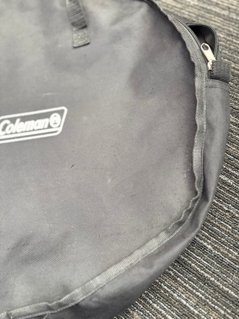 コールマン　ファイヤーディスク　ショップ限定ゴールド　三段フレーム＆五徳付き