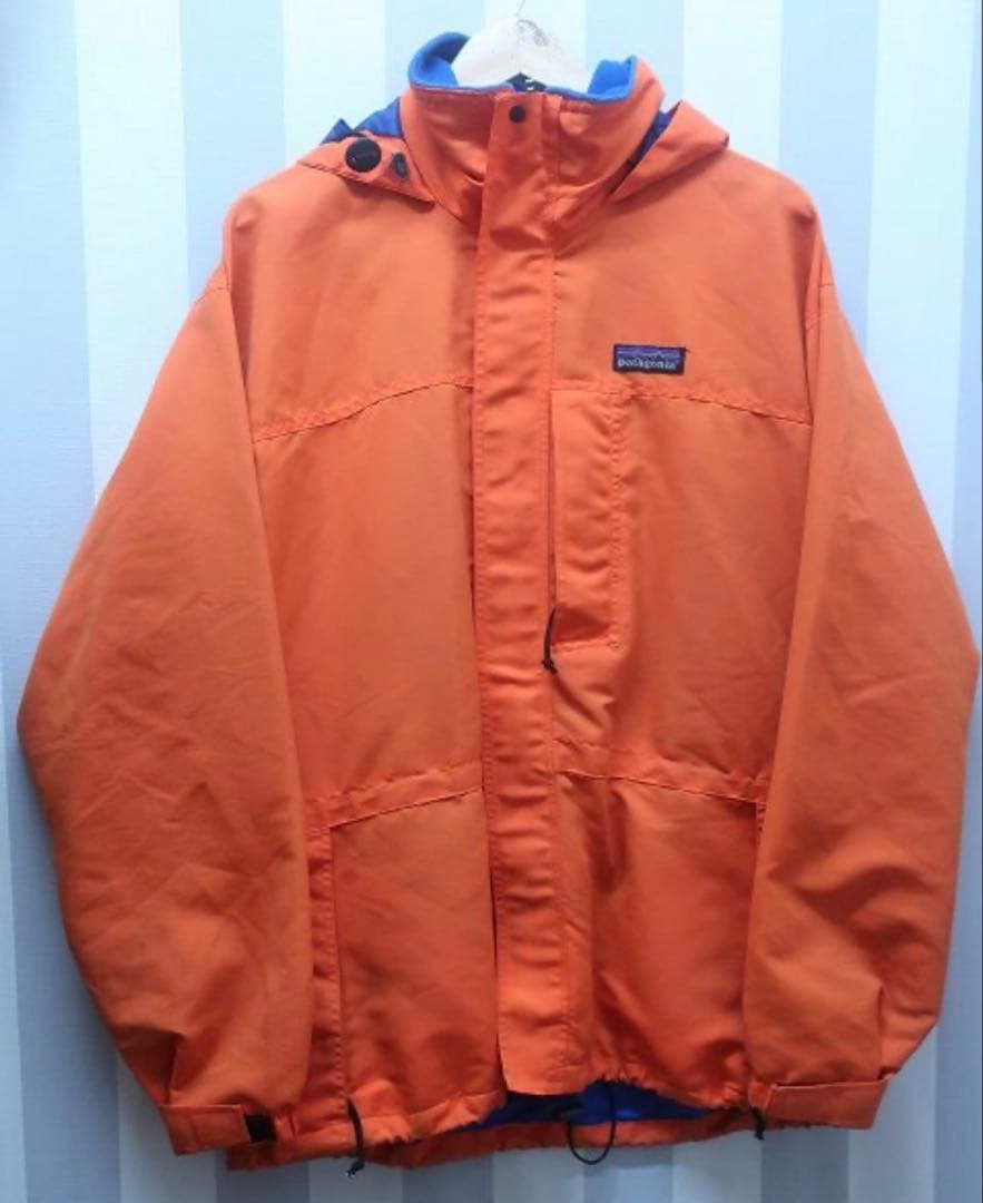 90s USA製パタゴニア　スーパーアルパイン　ストームジャケット　インファーノ