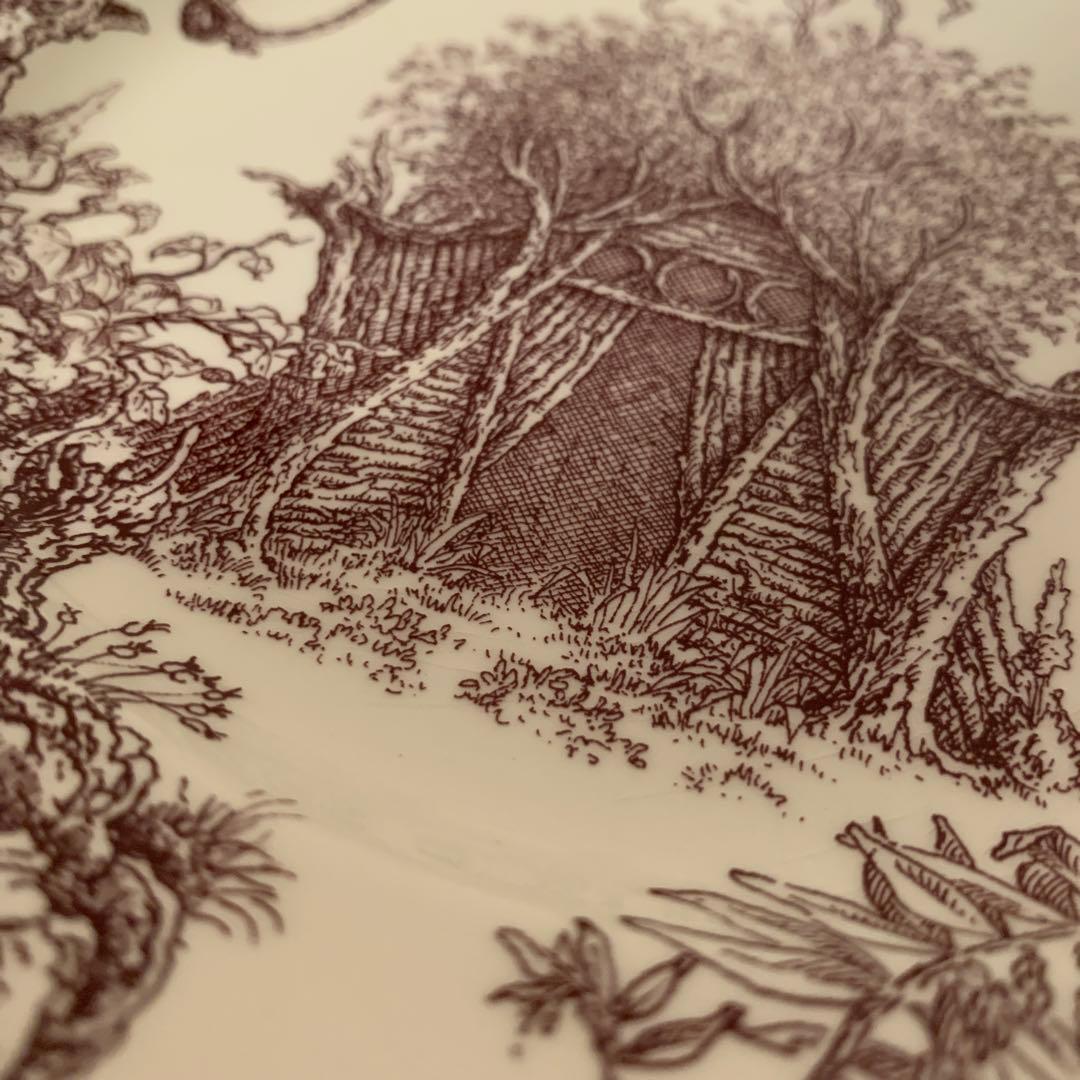 「エルメス」　メゾンアンシャンテ 3 プレート皿　廃盤品　希少