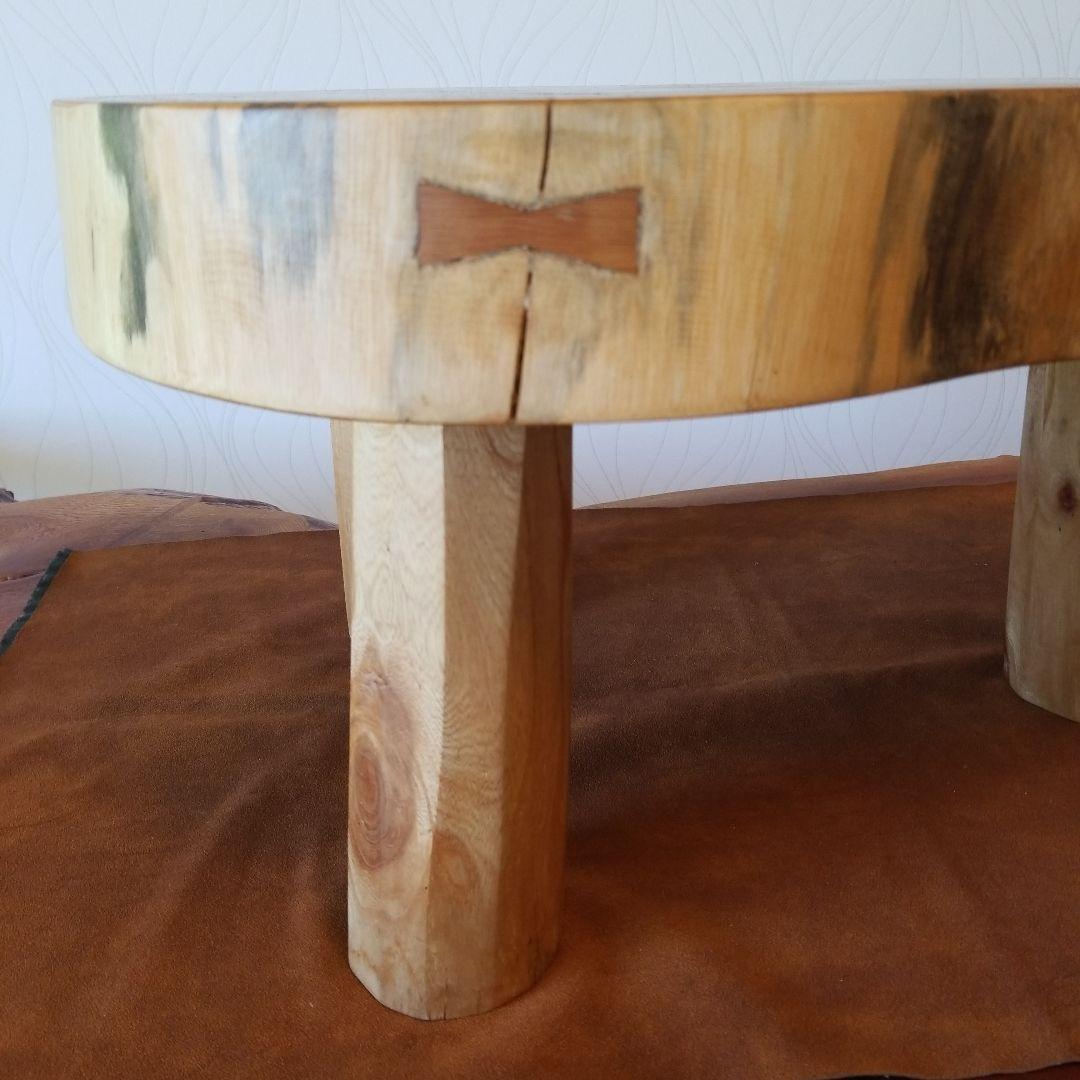 M*様 サイドテーブル《欅けやき》3本脚