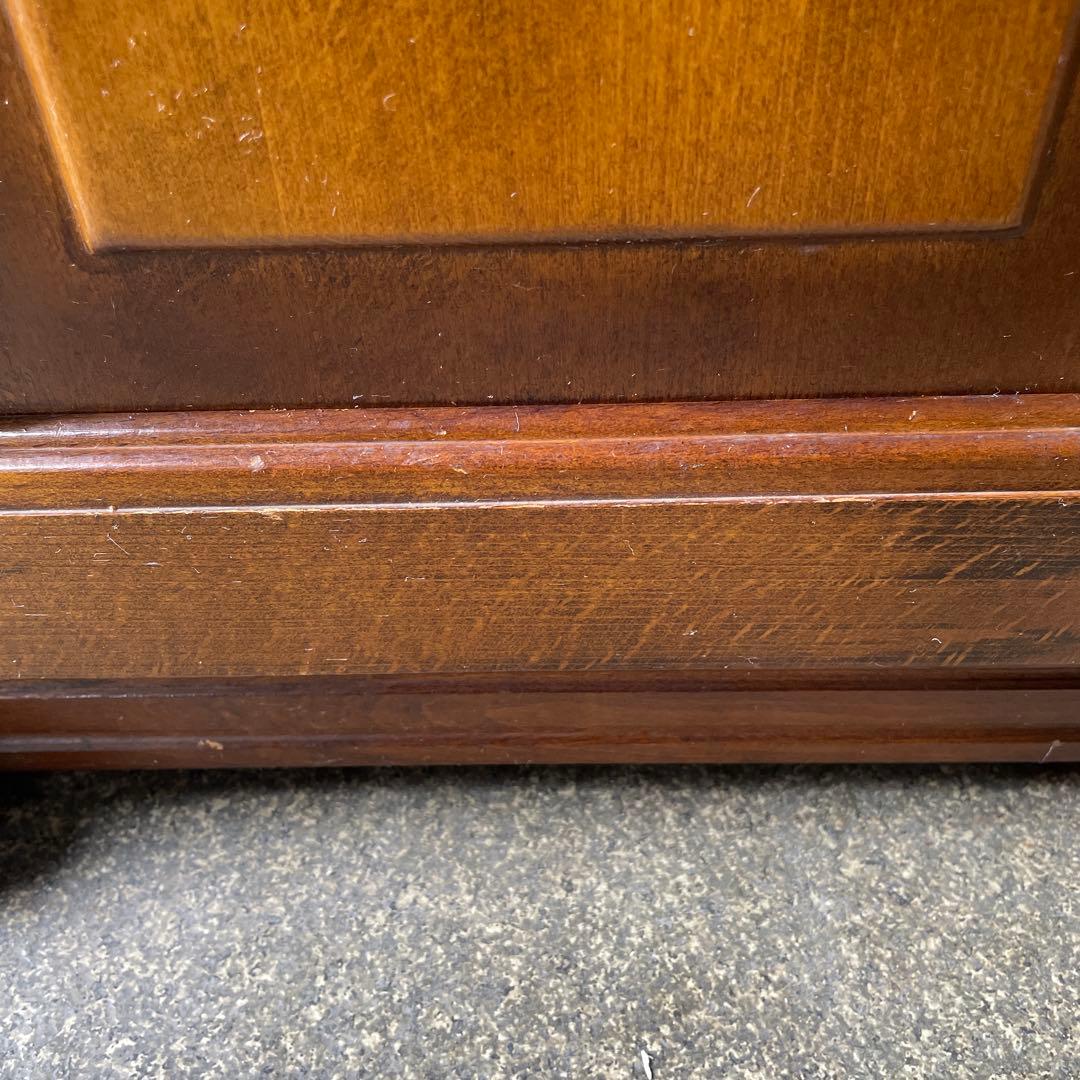 カリモク　コロニアル　電話台　FAX台　花台　飾り台　棚　天然木