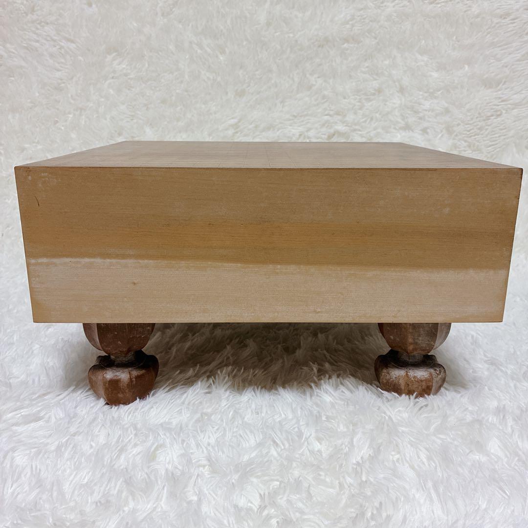 本蛤碁石30号 脚付き碁盤 厚15cm 木製碁笥 囲碁セット