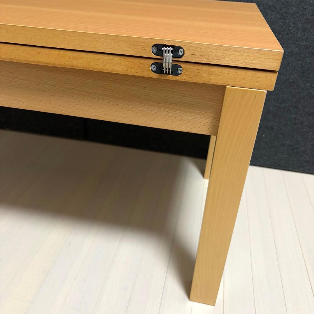 バタフライテーブル　回転式テーブル　センターテーブル　ローテーブル　折りたたみ