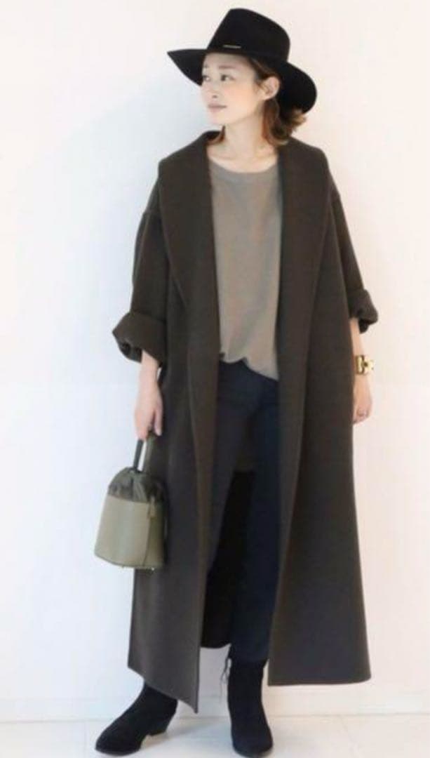 Deuxieme Classe ダブルフェイス ガウンコート