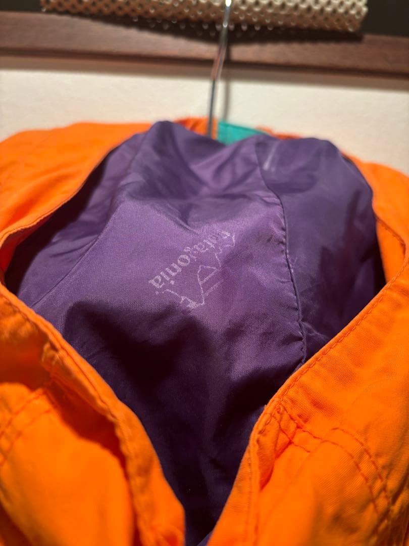 【美品】90's 希少香港製 patagonia ガイドシェルジャケットMサイズ
