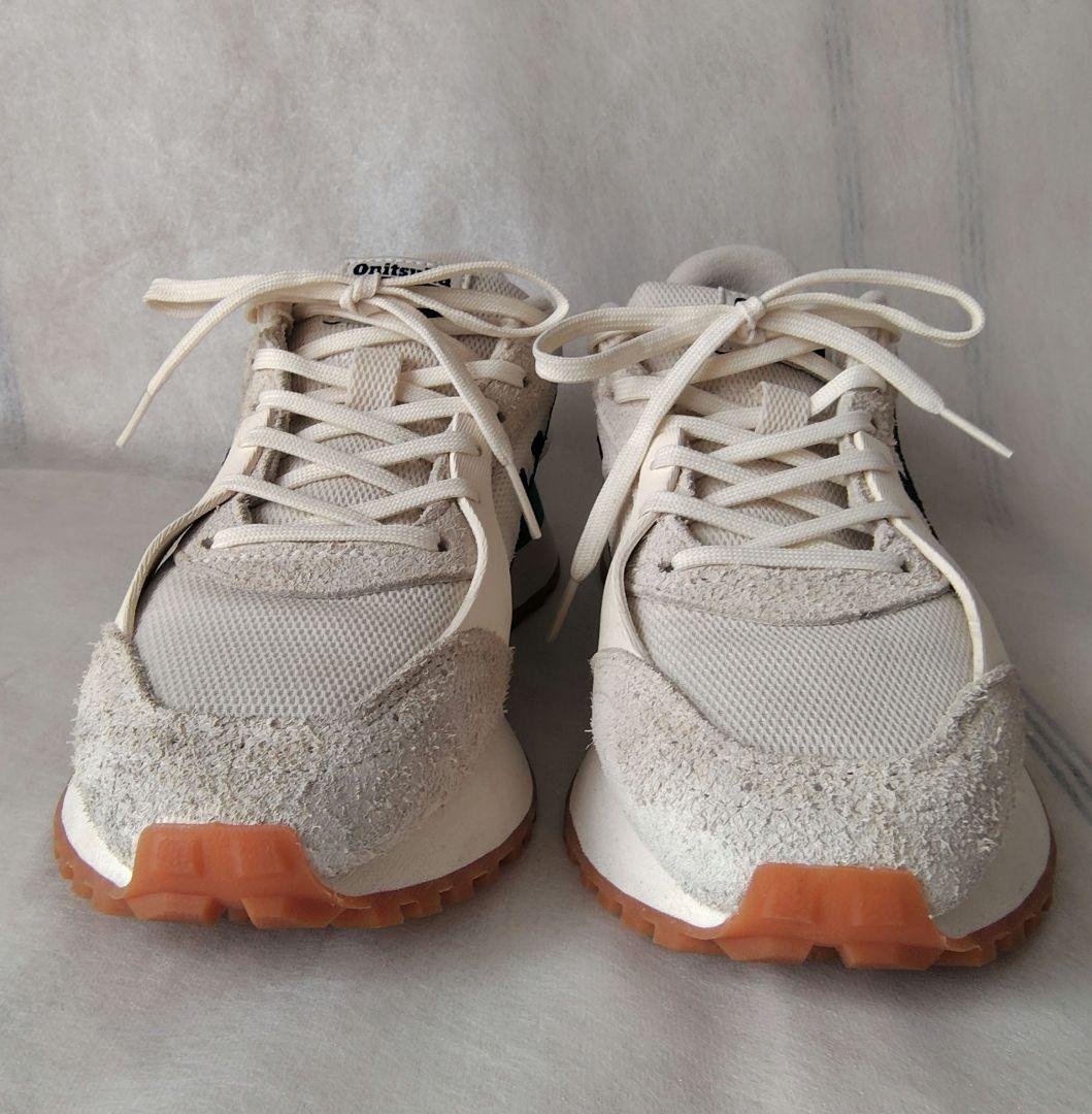 オニツカタイガー MOAGE CO モアージュ ホワイト✕グリーン 23.5cm