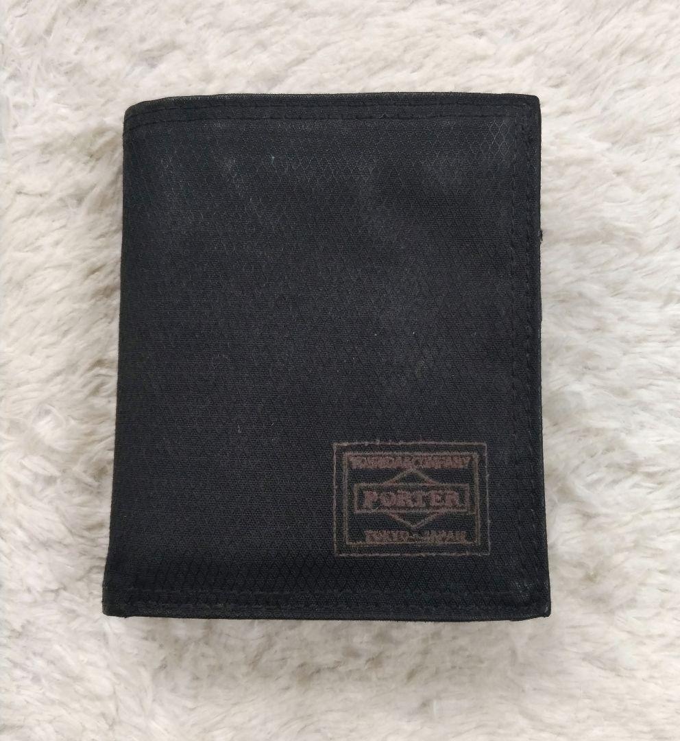 PORTER CORDURA ブラック 二つ折り財布