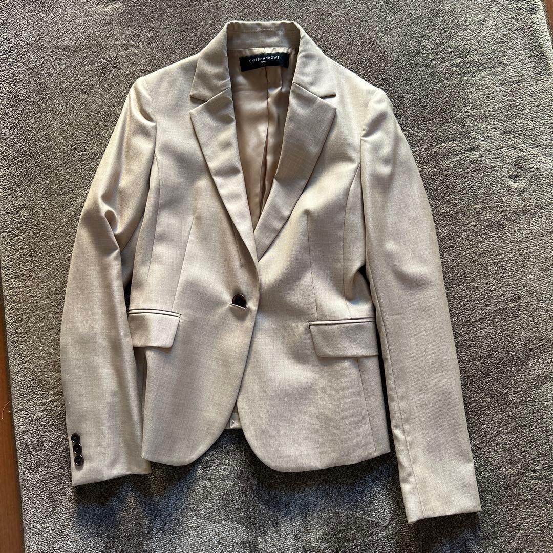 UNITED ARROWS ベージュスーツ 上下セット