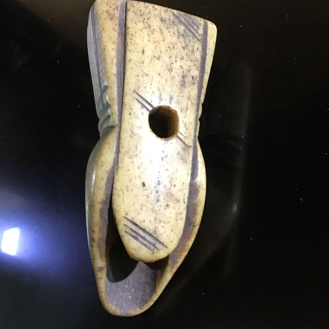 根付　日本ホンシュウ鹿角材質　　N11