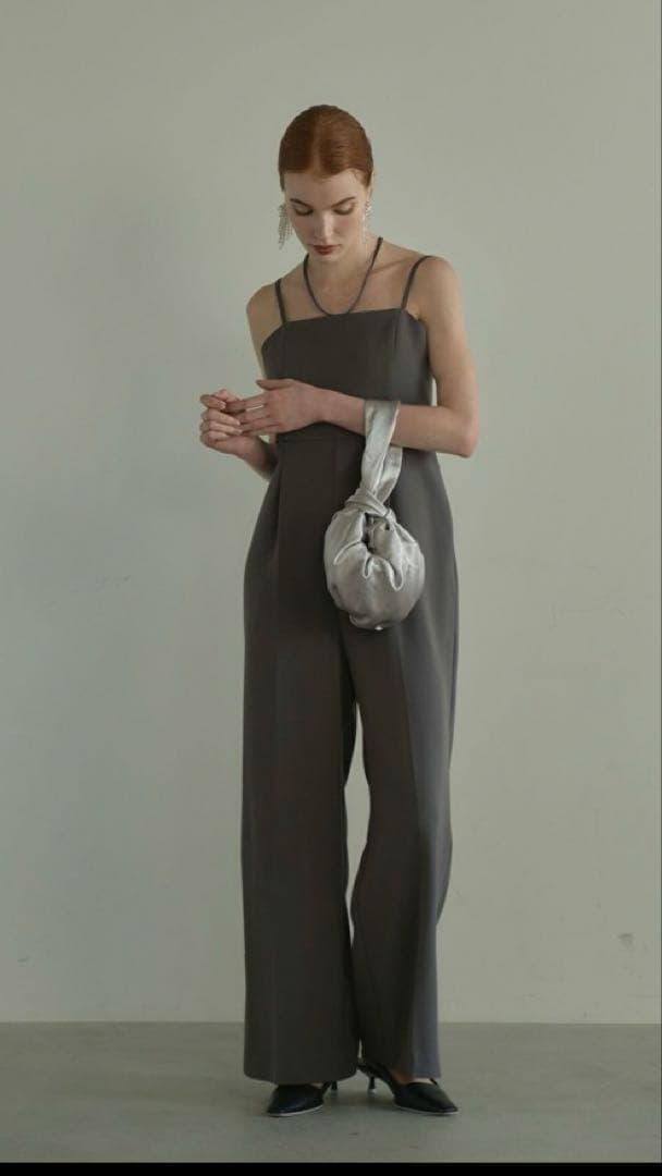 サロペット・オーバーオール・オールインワン Andresd double cross all in one dress