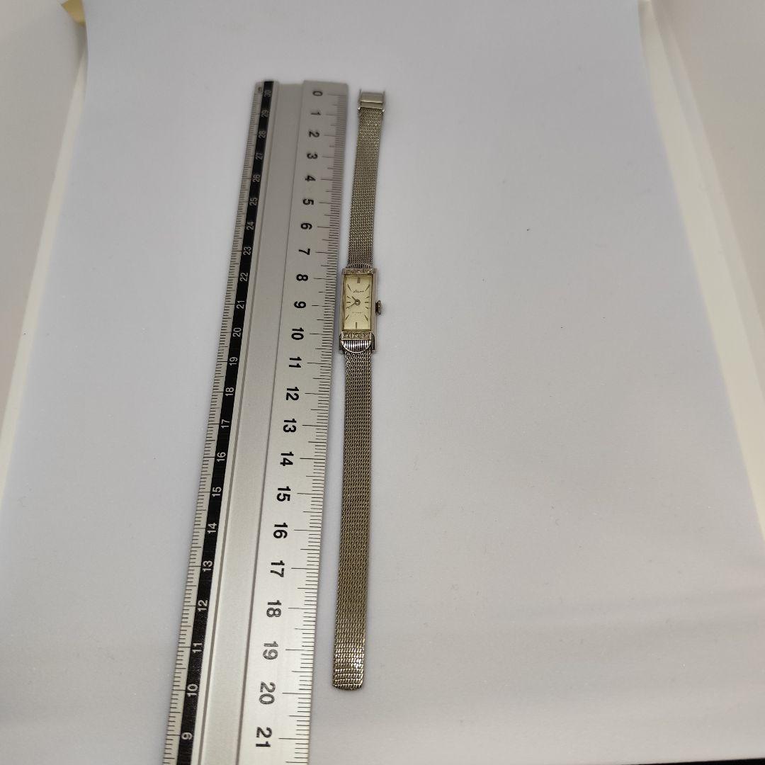 て*る様 レディーセイコー 手巻き時計 14K WG