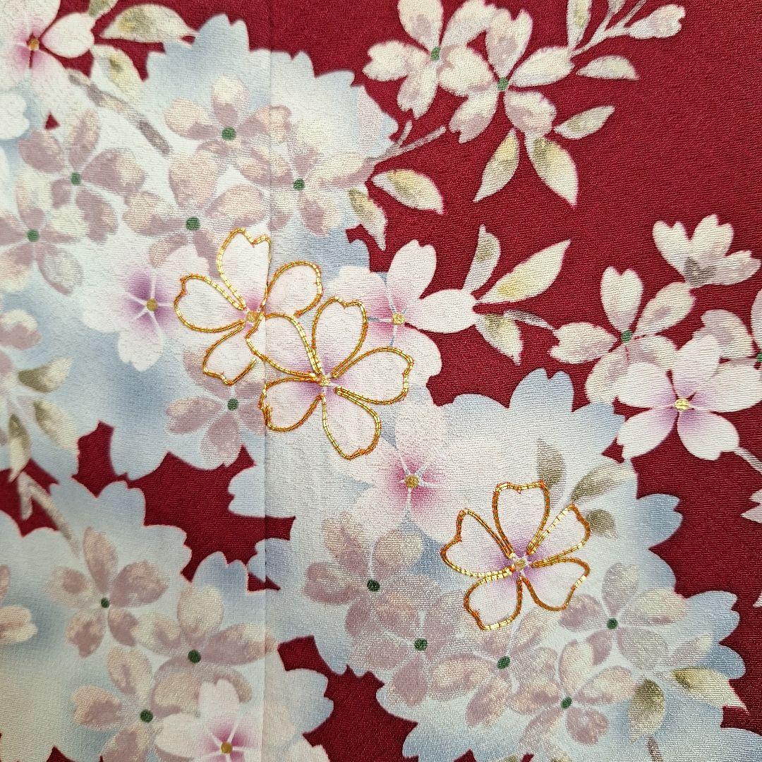 着物リメイクワンピース3703