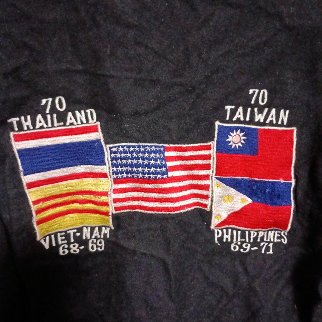 ベトナム戦争アメリカ海軍スーベニアジャケット　スカジャン　ベトジャン