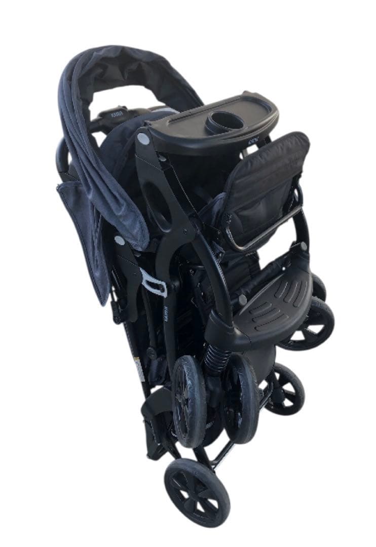 美品 KATOJI カトージ 2人でゴー DX 2人乗り ベビーカー 取説付き