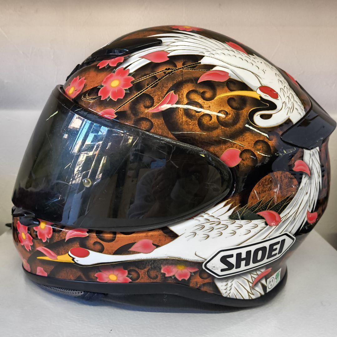 SHOEI フルフェイスヘルメット 花柄 Mさん専用