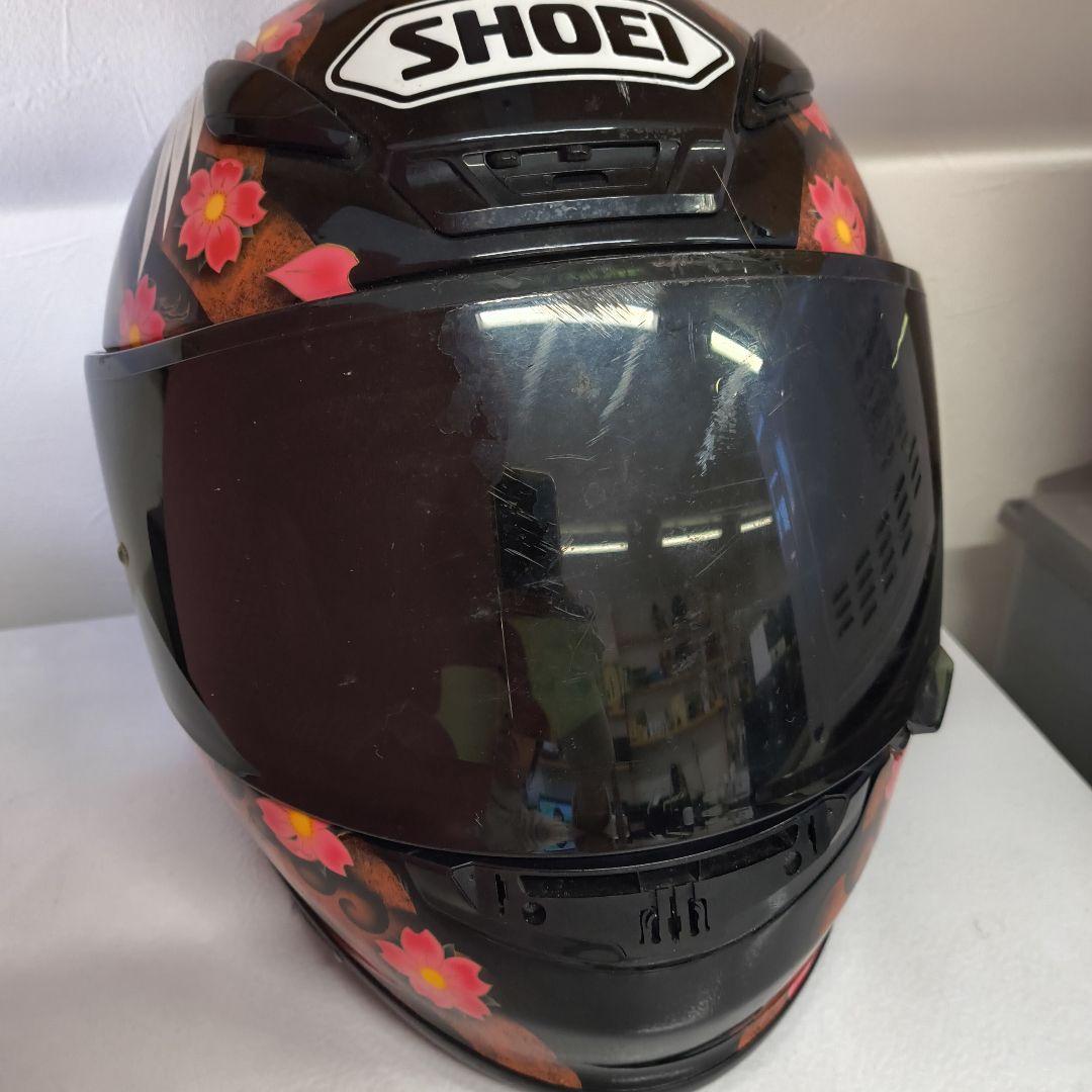 SHOEI フルフェイスヘルメット 花柄 Mさん専用