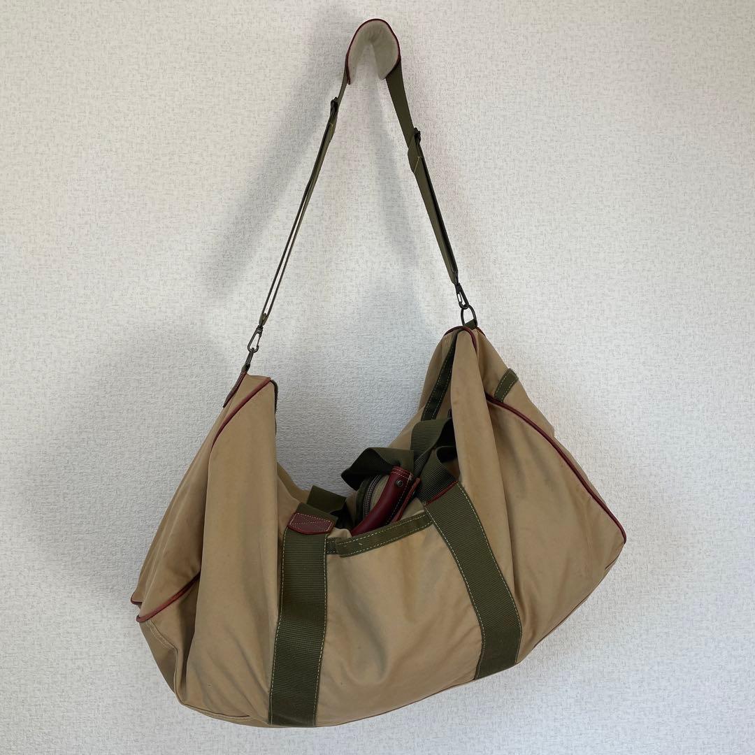 THE NORTH FACE『稀少デザイン』ビンテージボストンバッグ ベージュ